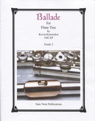 cover Ballade Flute Trio cover
